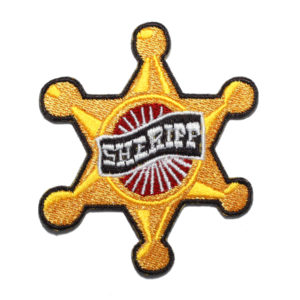 SHERIFF STAR • WESTERN • COWBOY