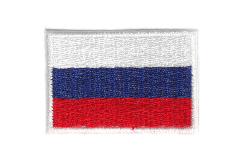 aufnäher gedruckt Aufbügel flagge patch fahne russland urss sowjetunion 