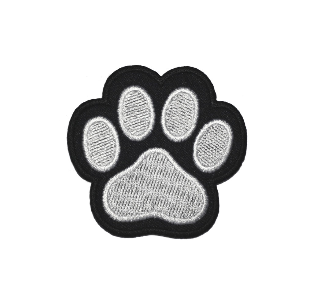 Stickdatei Hund Applikation, Knochen, Maschinenstickerei Set 472